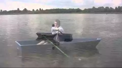 0 видео для Стеклопластиковая лодка Малютка